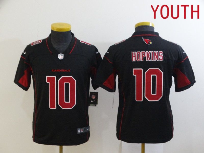 Youth Arizona Cardinals 10 Hopkins Black red Nike Limited Vapor Untouchable NFL Jerseys